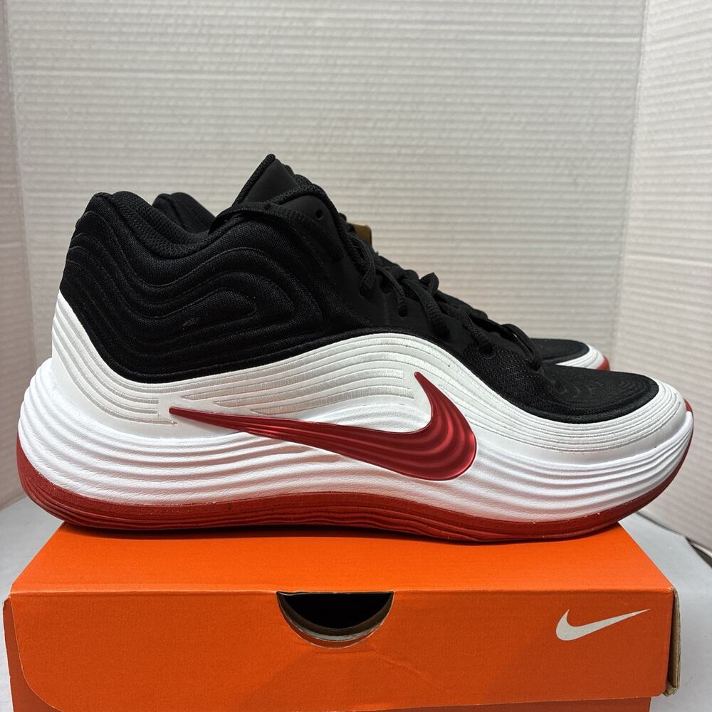 Nike Precision 8 MID Black/White/Univ. Red IH1105-003 Men’s Size 10.5 NIB